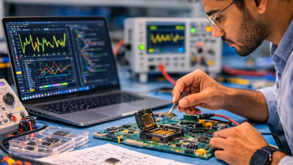 Test socket for IC testing